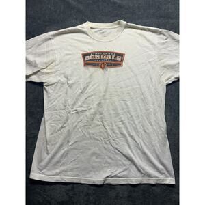 Reebok Cincinnati Bengals Short Sleeve T Shirt Size XL Vintage (yellowed)